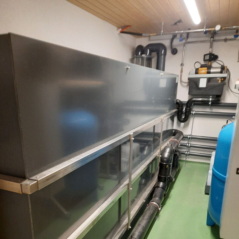 Hausentwickelte Schwimmbadsteuerung